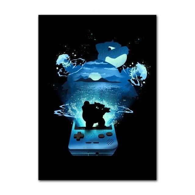 Blastoise Pokémon Poster