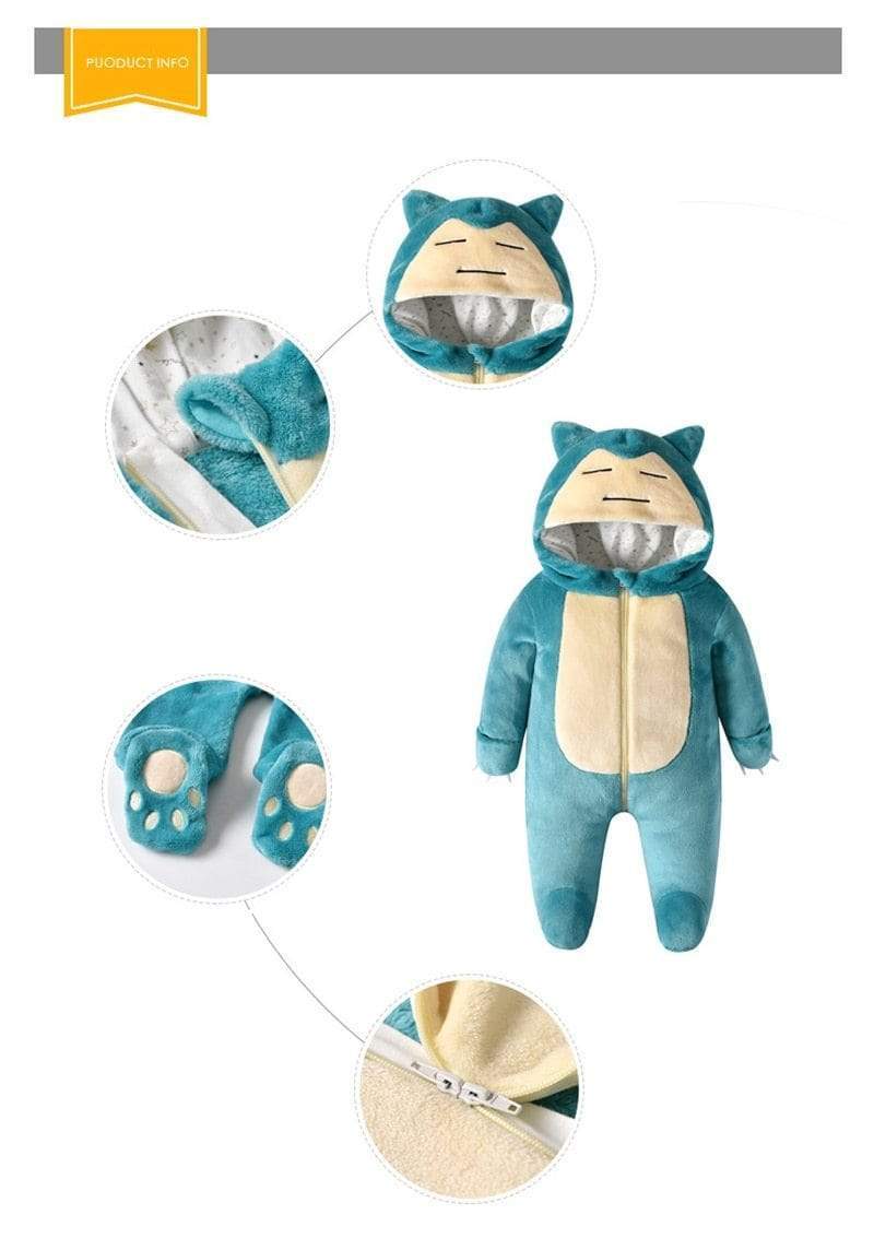 Snorlax Pokémon Costume