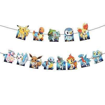 Pokémon Birthday Banner