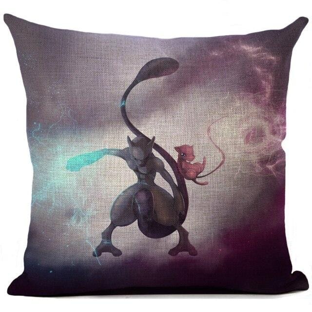 Mewtwo & Mew Pokemon Pillow